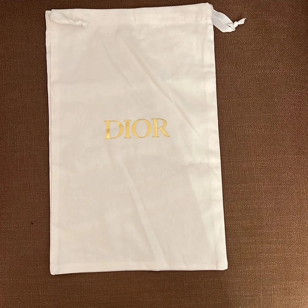 Dior White shoe Bags